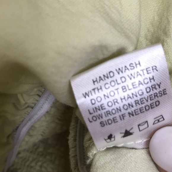 PACSUN LA HEARTS Smocked Babydoll Peplum Ruffle Blouse Crop Top S - Picture 8 of 9